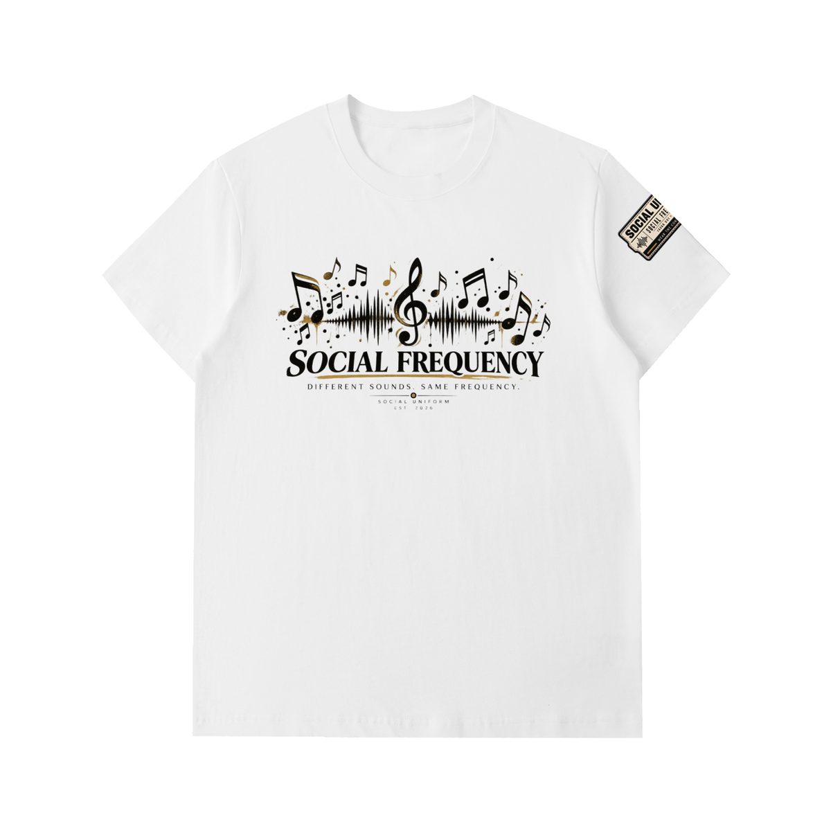 Social Frequency Heavyweight Tee