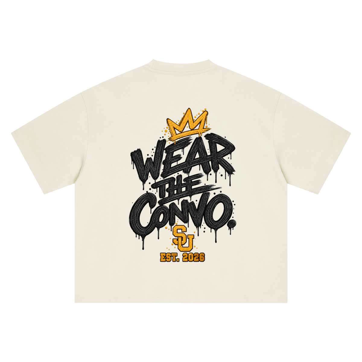 Wear the Convo Heavyweight Boxy Tee