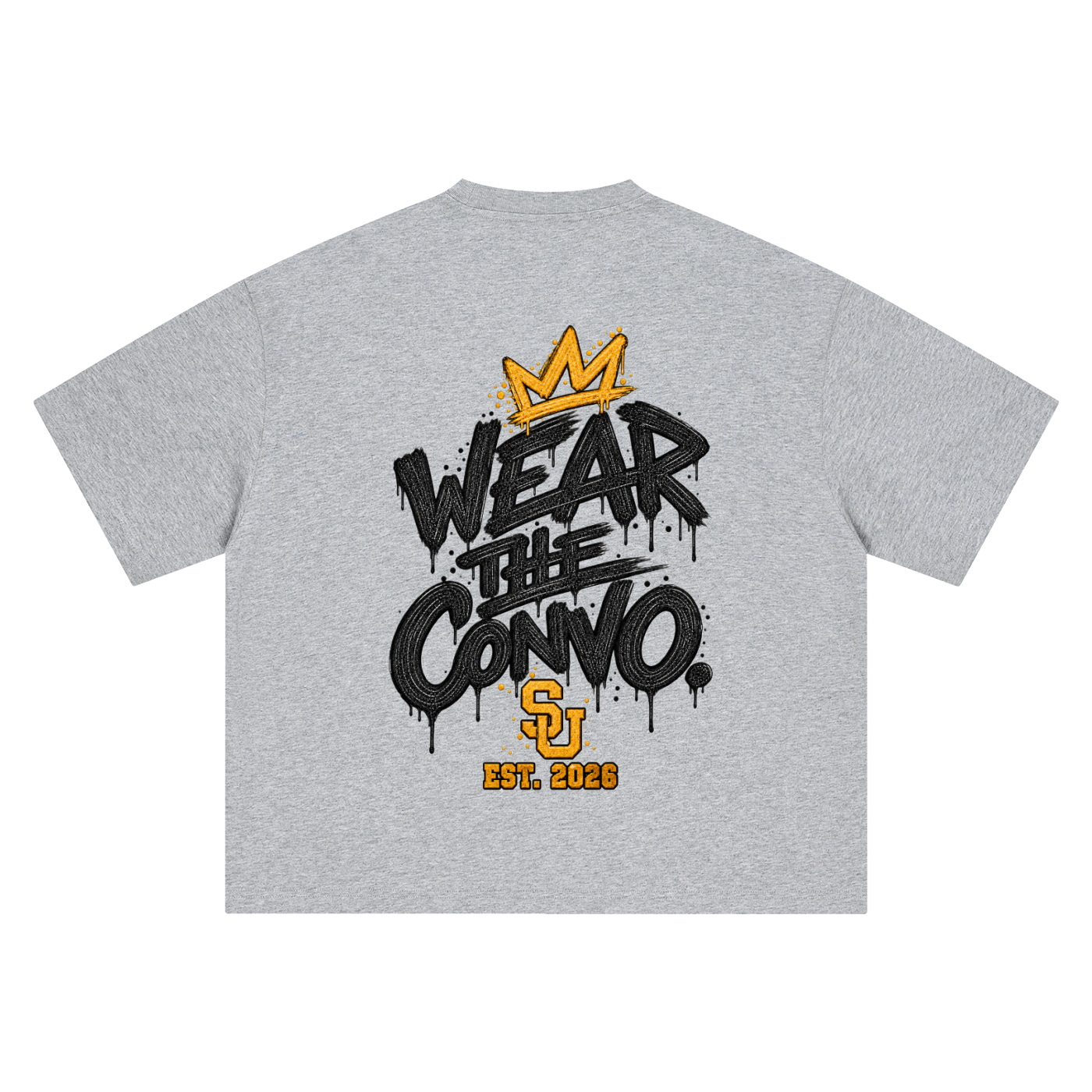 Wear the Convo Heavyweight Boxy Tee