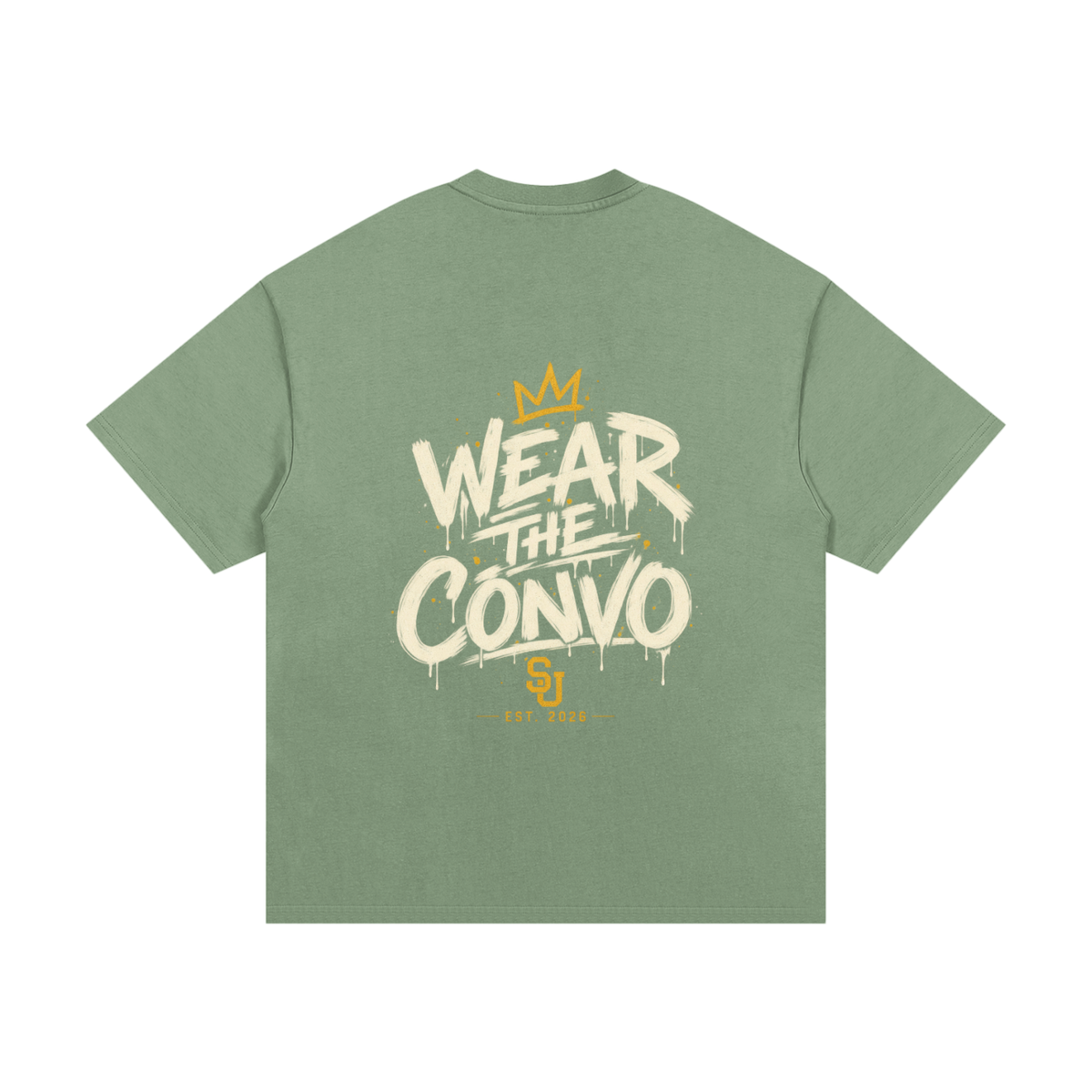 Wear the Convo Essential Heavyweight Tee