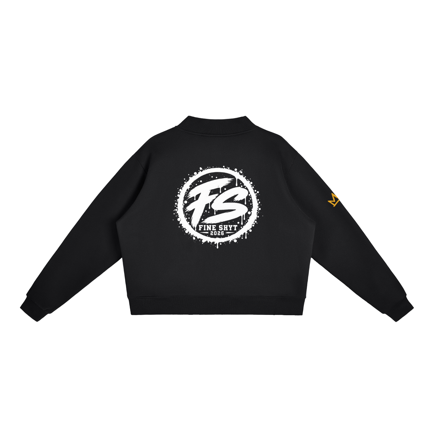 Fine Shyt Heavyweight Mock-Neck Crew