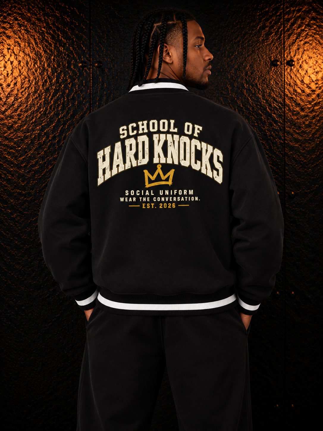 School of Hard Knocks Heavyweight Bomber Jacket