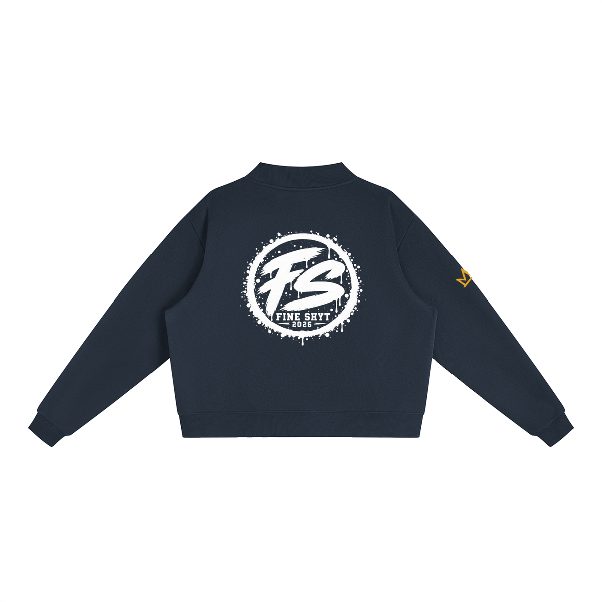 Fine Shyt Heavyweight Mock-Neck Crew