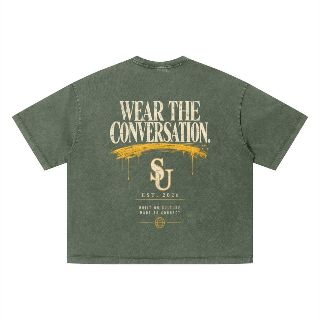 Wear the Conversation Vintage Boxy Tee