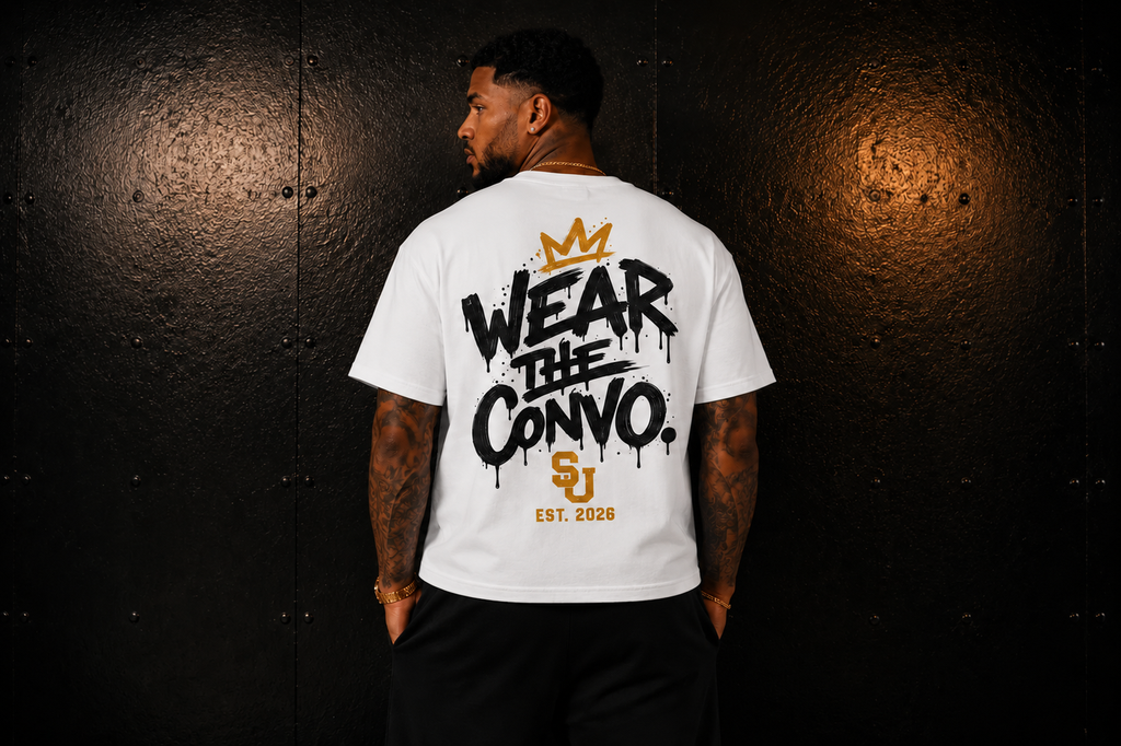 Wear the Convo Heavyweight Short-Length Boxy Tee