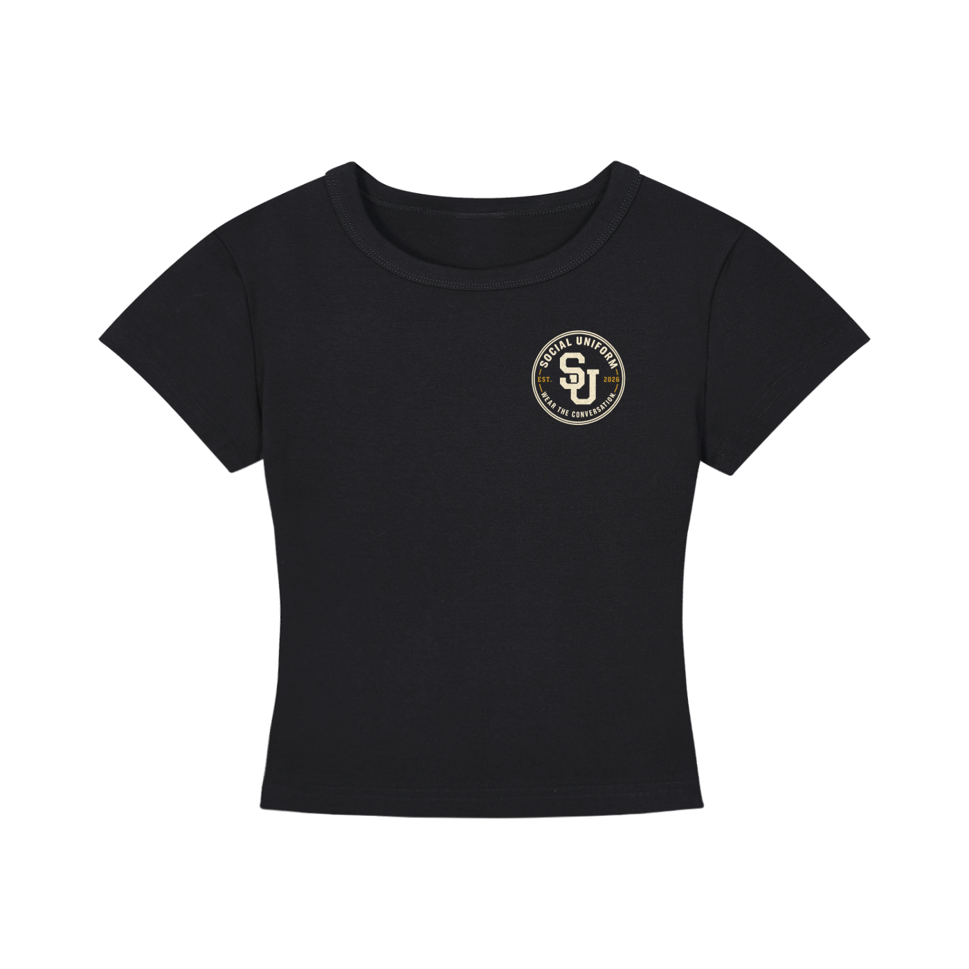 Wear the Conversation Women’s Cropped Tee