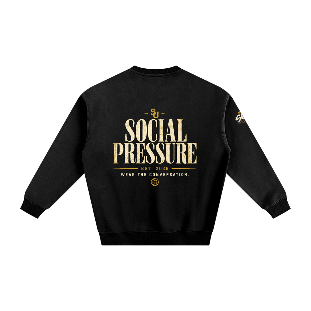 Social Pressure Relaxed Heavyweight Fleece Crewneck