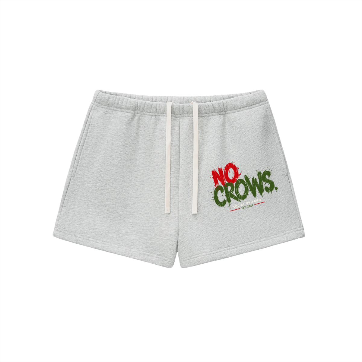 No Crows Fleece Shorts