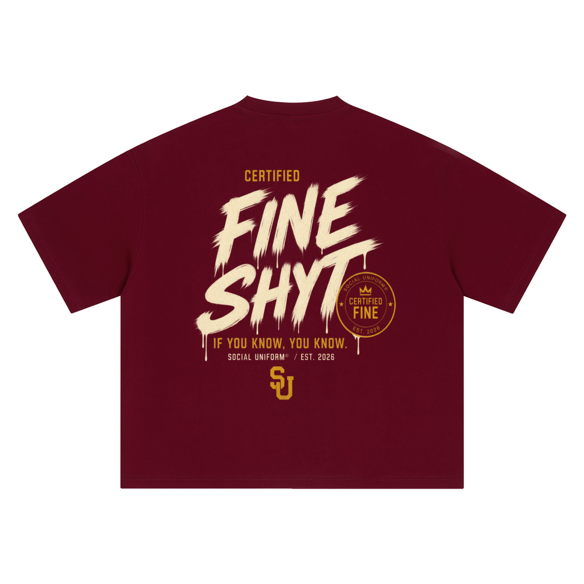 Fine Shyt Heavyweight Boxy Tee