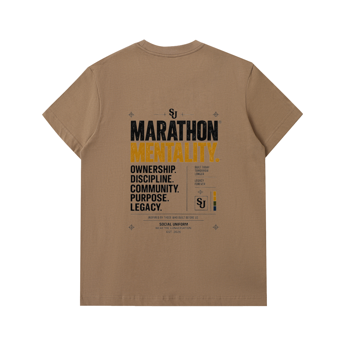 Marathon Mentality Heavyweight Tee