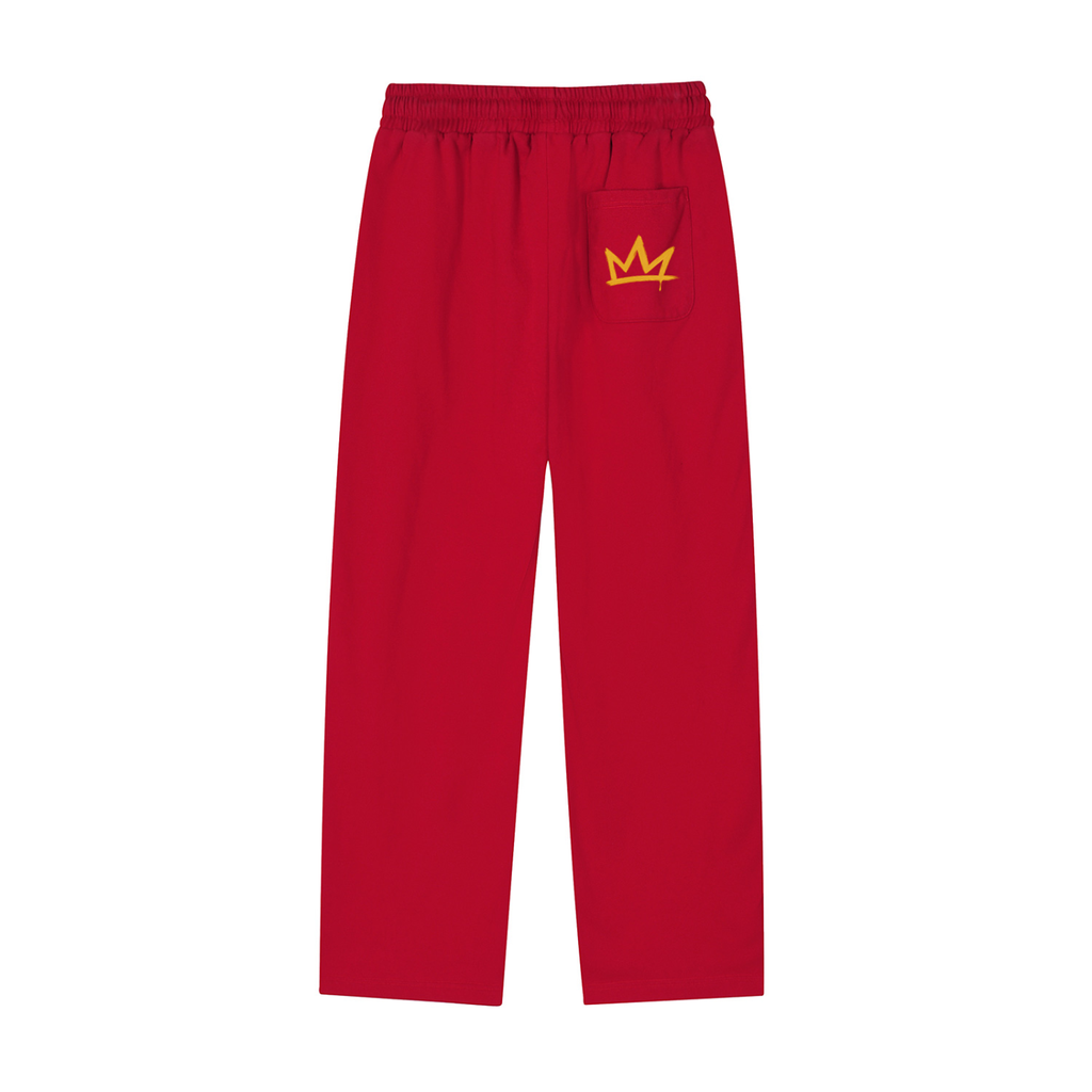 Social Uniform Reflective Straight-Leg Sweatpant