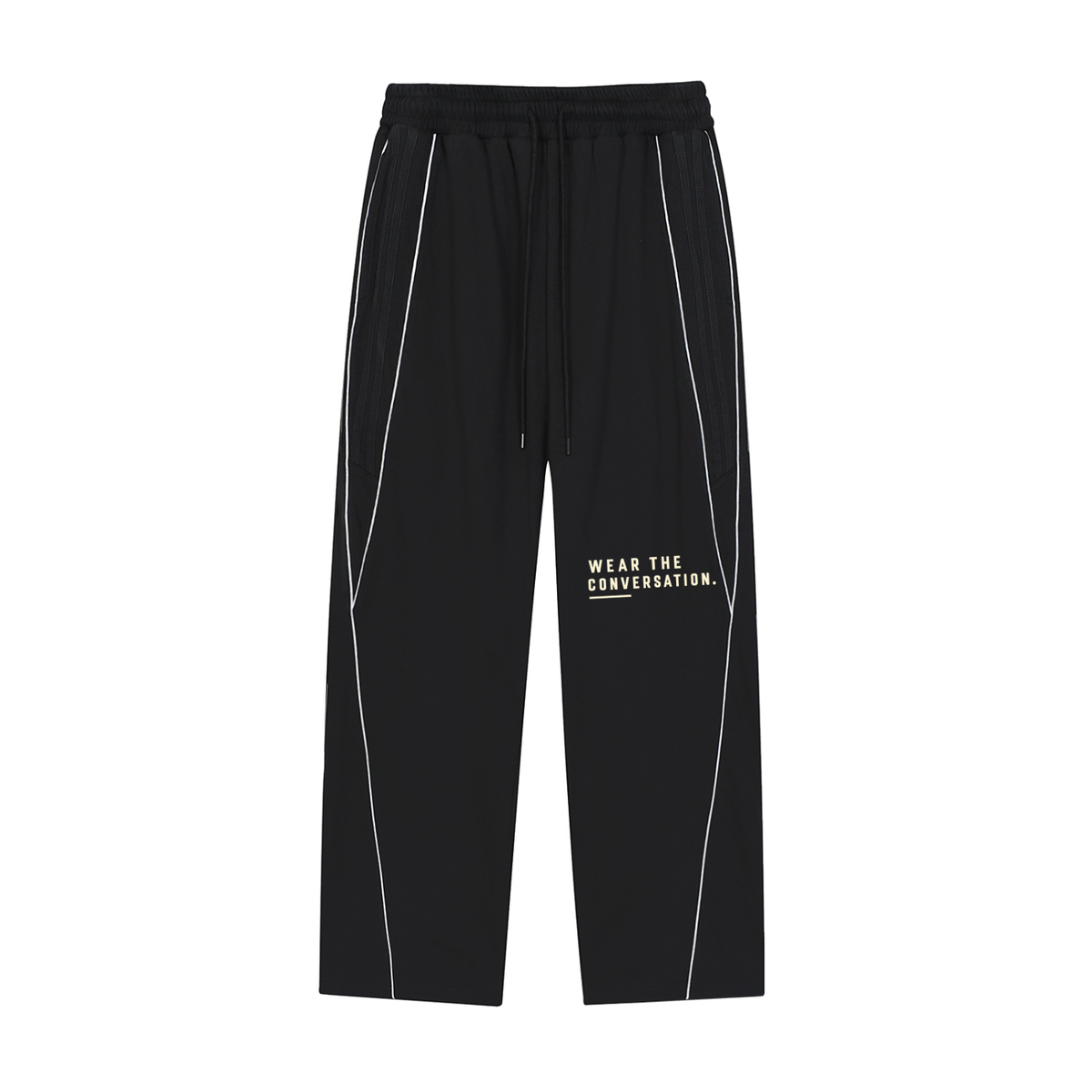 Social Uniform Reflective Straight-Leg Sweatpant