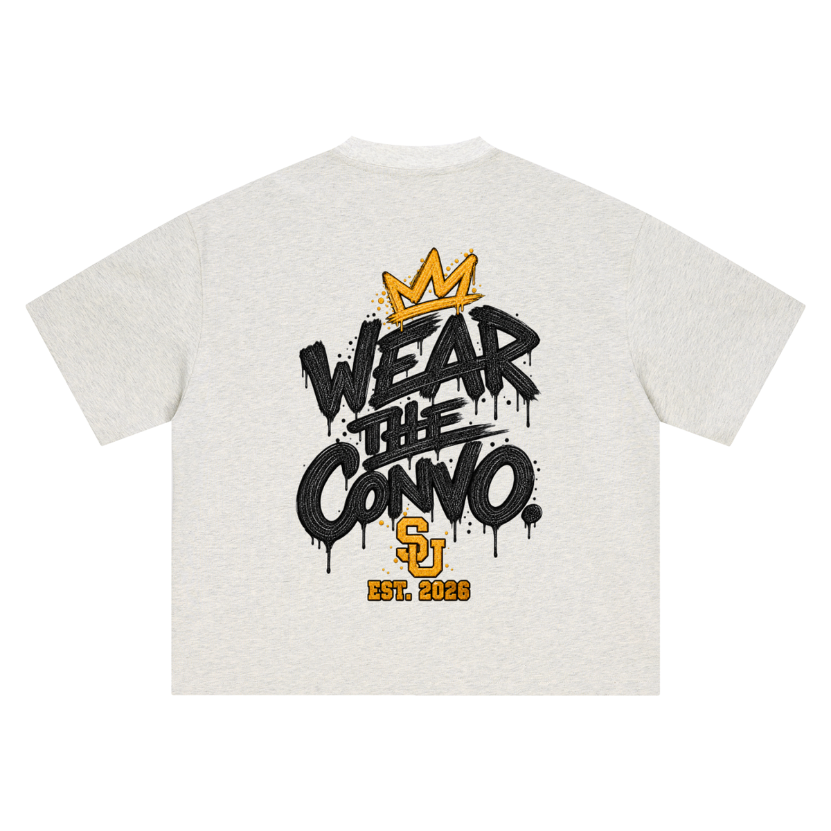 Wear the Convo Heavyweight Boxy Tee