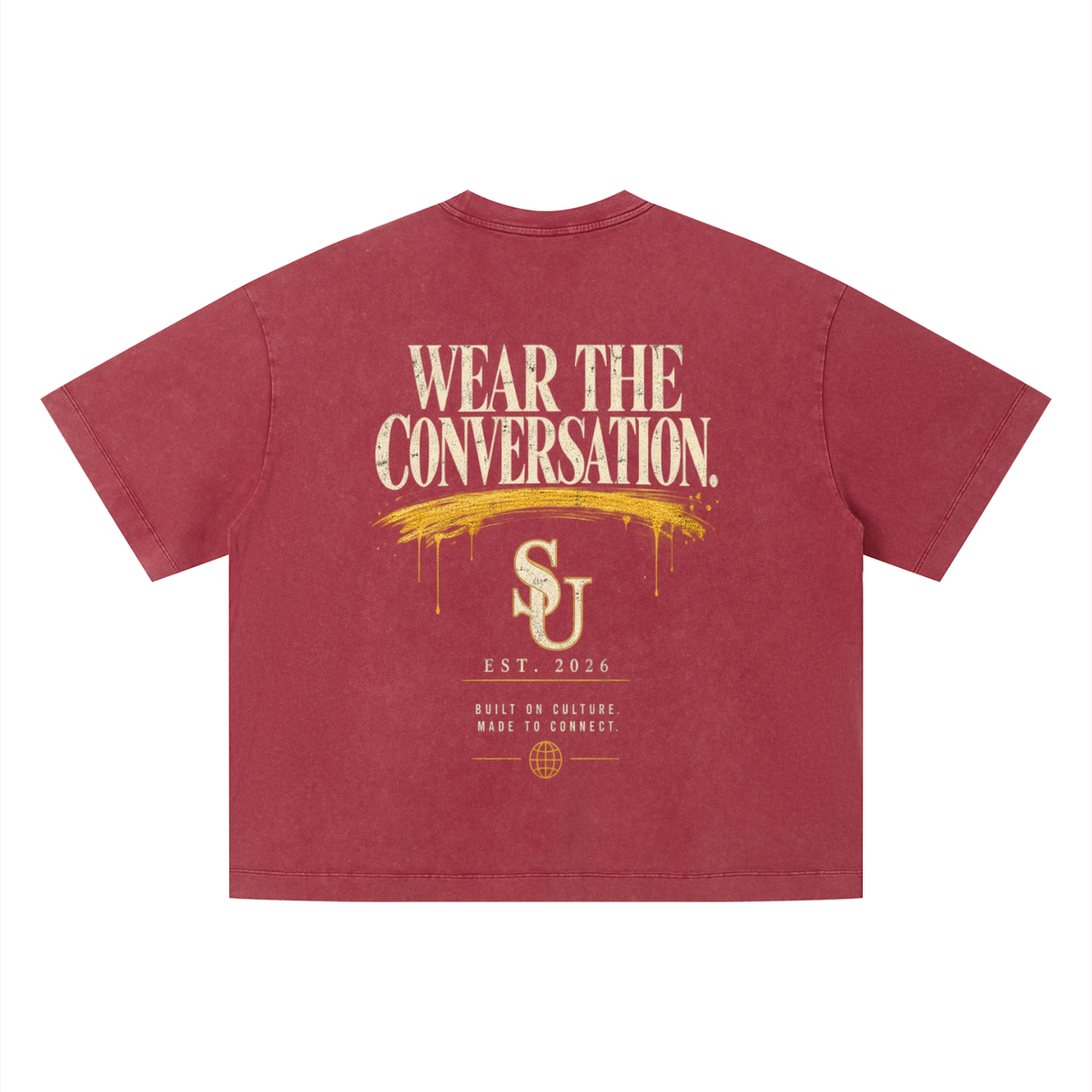 Wear the Conversation Vintage Boxy Tee