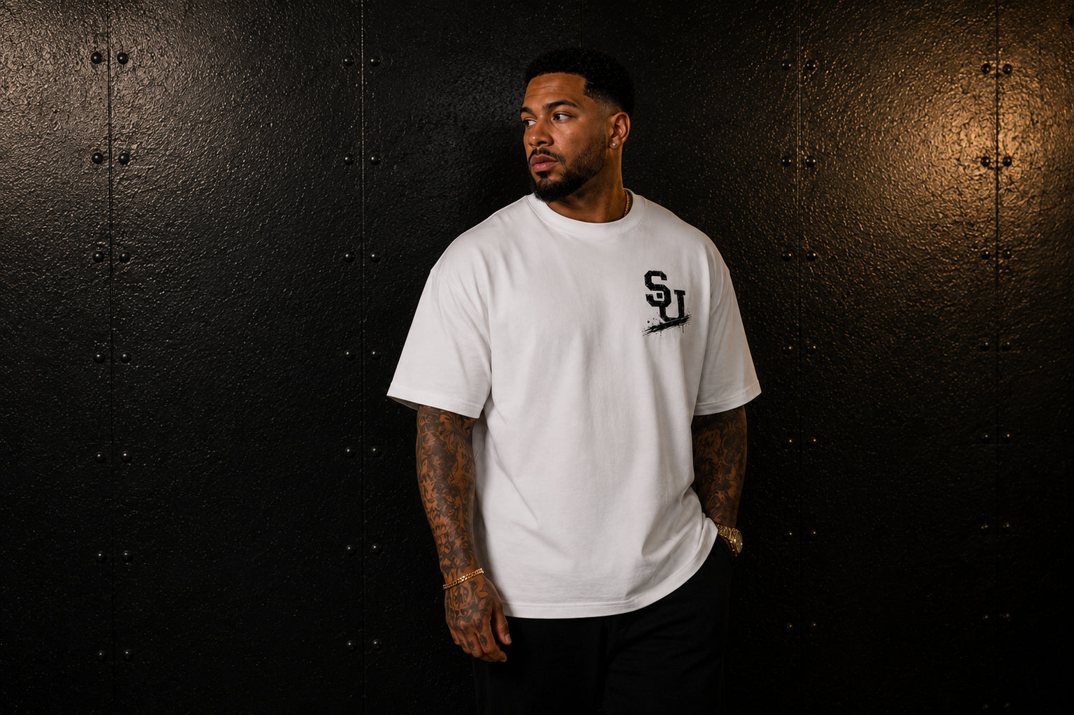Wear the Convo Heavyweight Boxy Tee