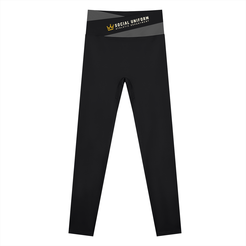 Social Uniform Women’s High-Rise Color Block Leggings
