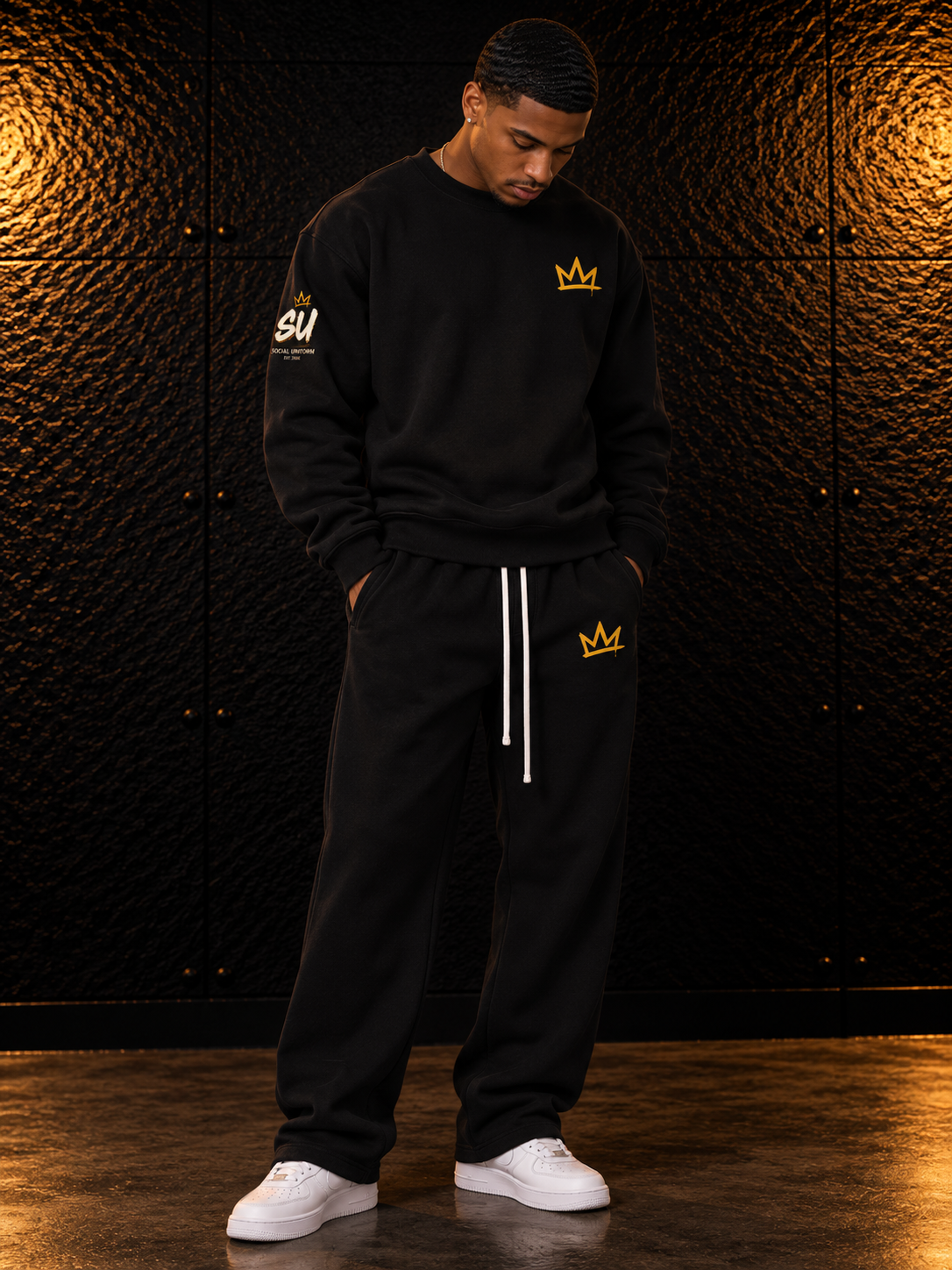 Social Pressure Relaxed Heavyweight Fleece Crewneck