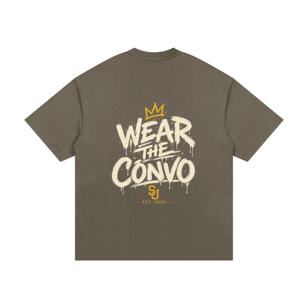 Wear the Convo Essential Heavyweight Tee