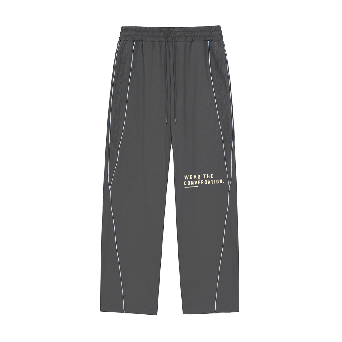 Social Uniform Reflective Straight-Leg Sweatpant
