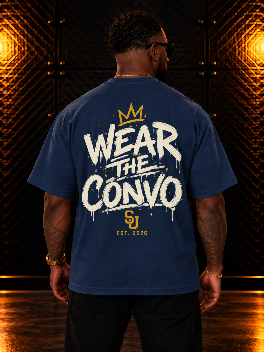 Wear the Convo Essential Heavyweight Tee