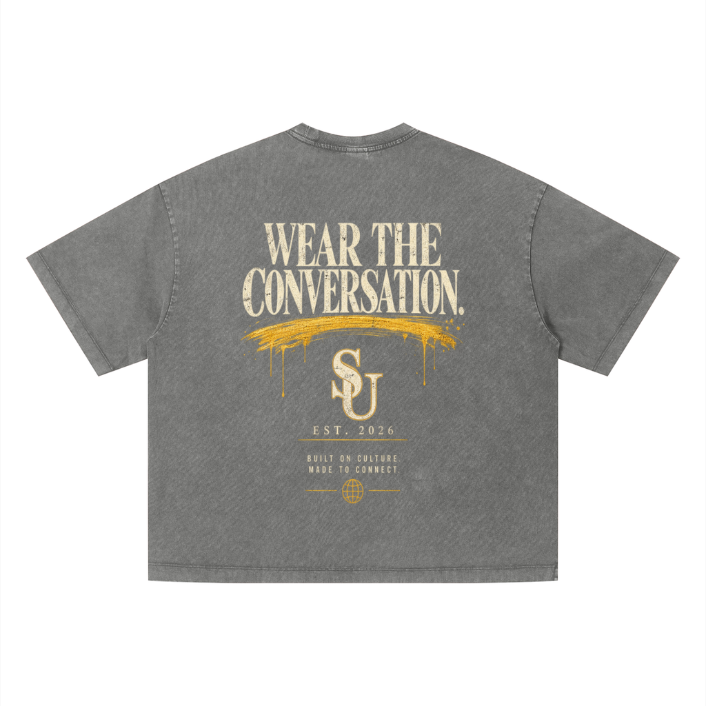 Wear the Conversation Vintage Boxy Tee