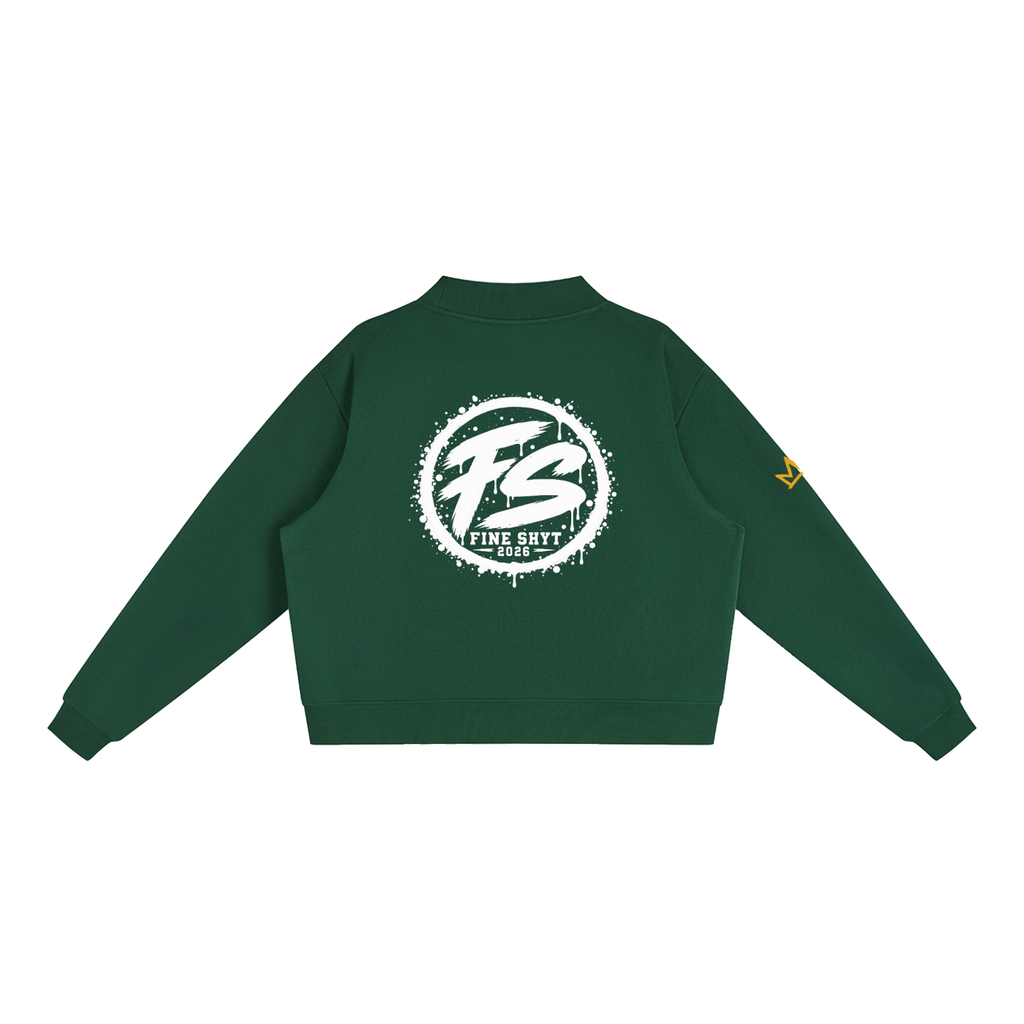 Fine Shyt Heavyweight Mock-Neck Crew