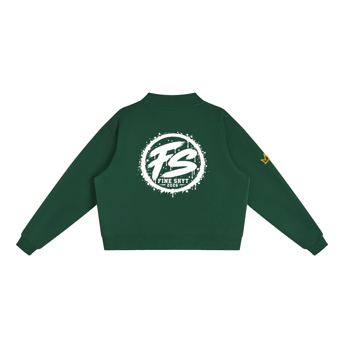 Fine Shyt Heavyweight Mock-Neck Crew