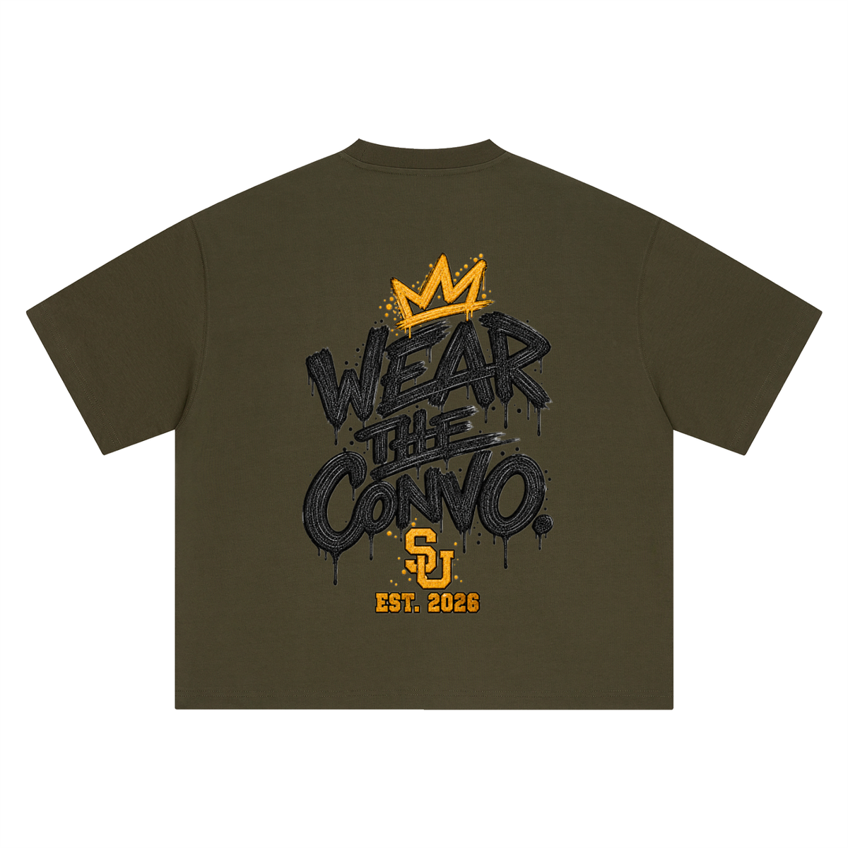 Wear the Convo Heavyweight Boxy Tee