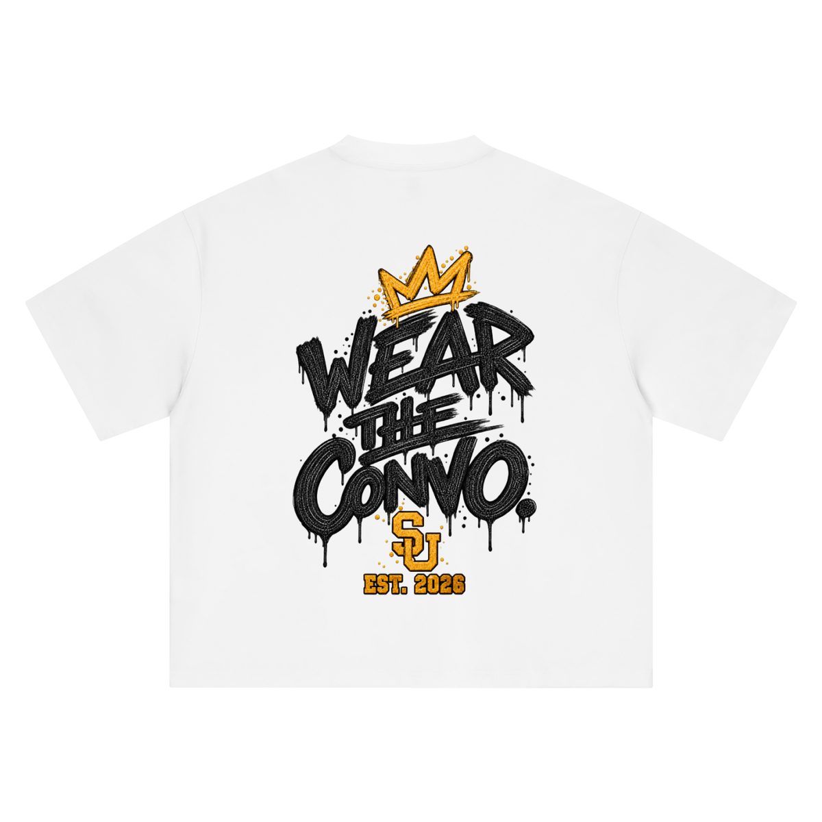 Wear the Convo Heavyweight Boxy Tee