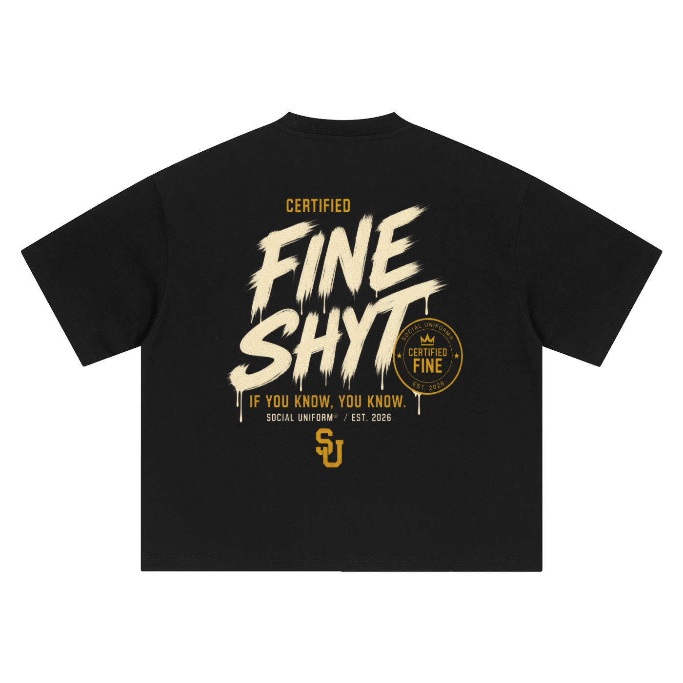 Fine Shyt Heavyweight Boxy Tee