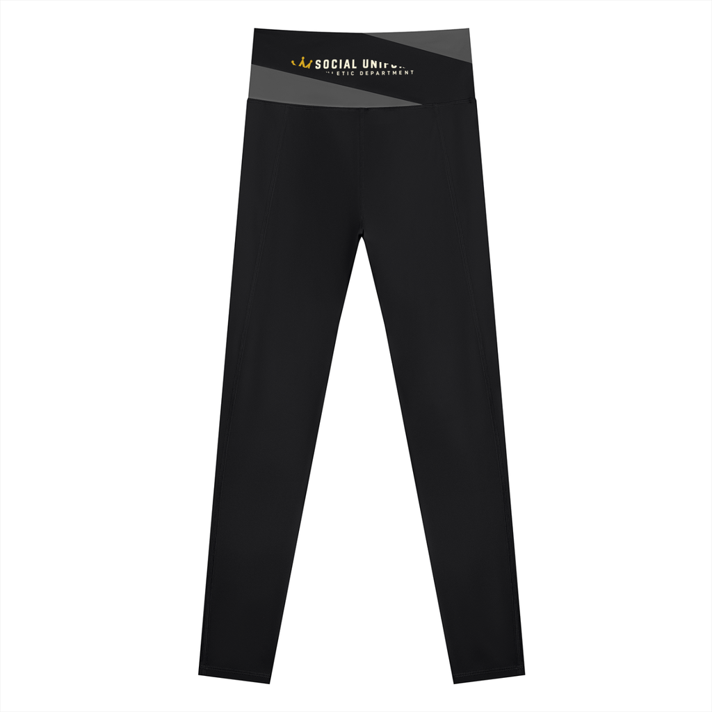 Social Uniform Women’s High-Rise Color Block Leggings