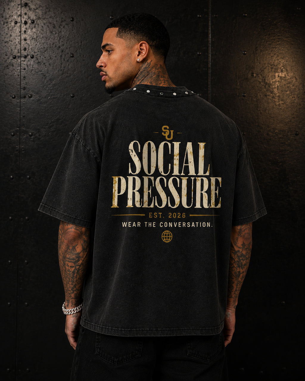 Social Pressure Studded Tee